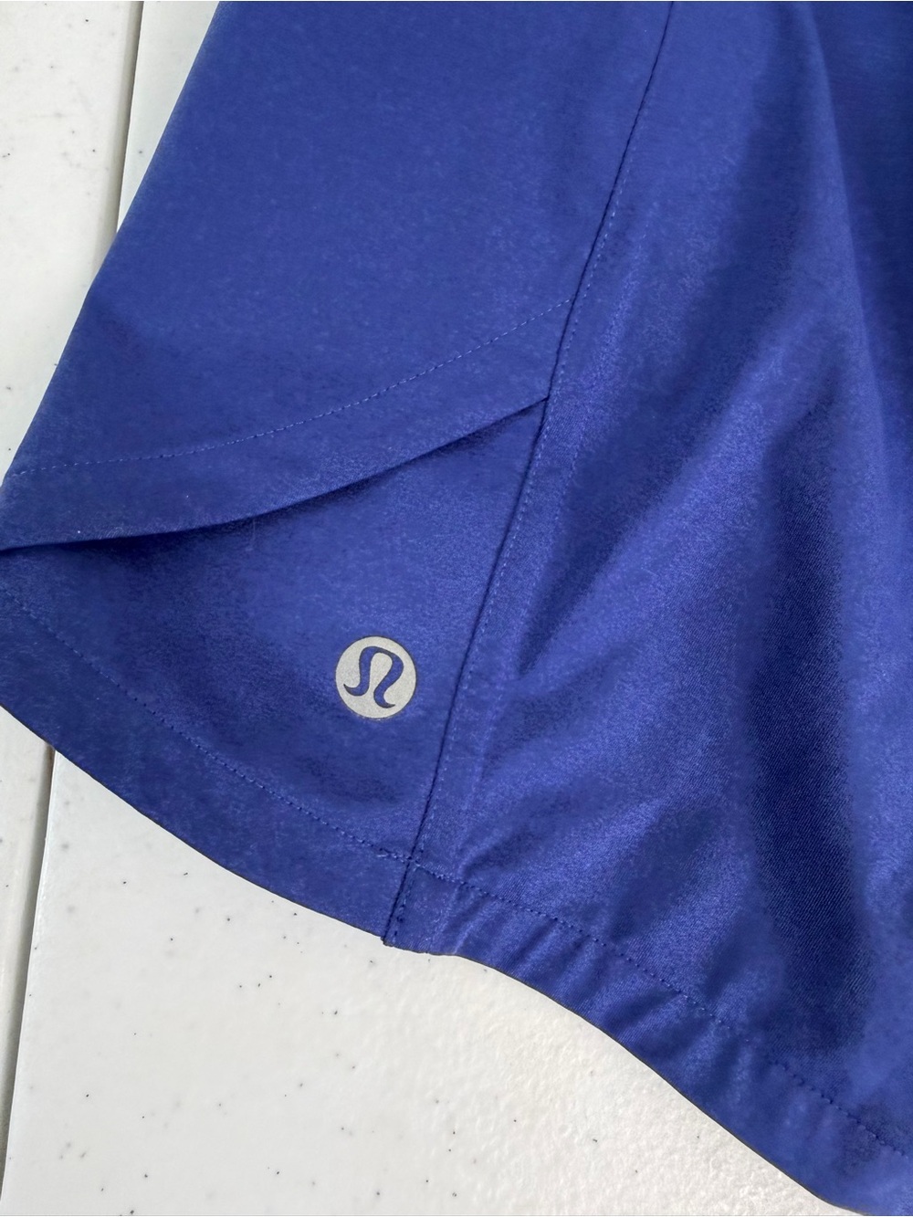 Lululemon Speed Up Shorts Women’s Size 6 Blue Purple Running Athletic - Picture 4 of 5